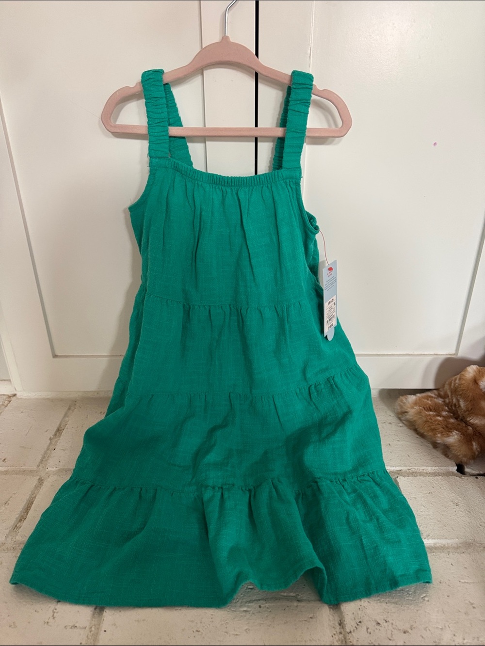 Cat & Jack Girls' Teal Tiered Sundress